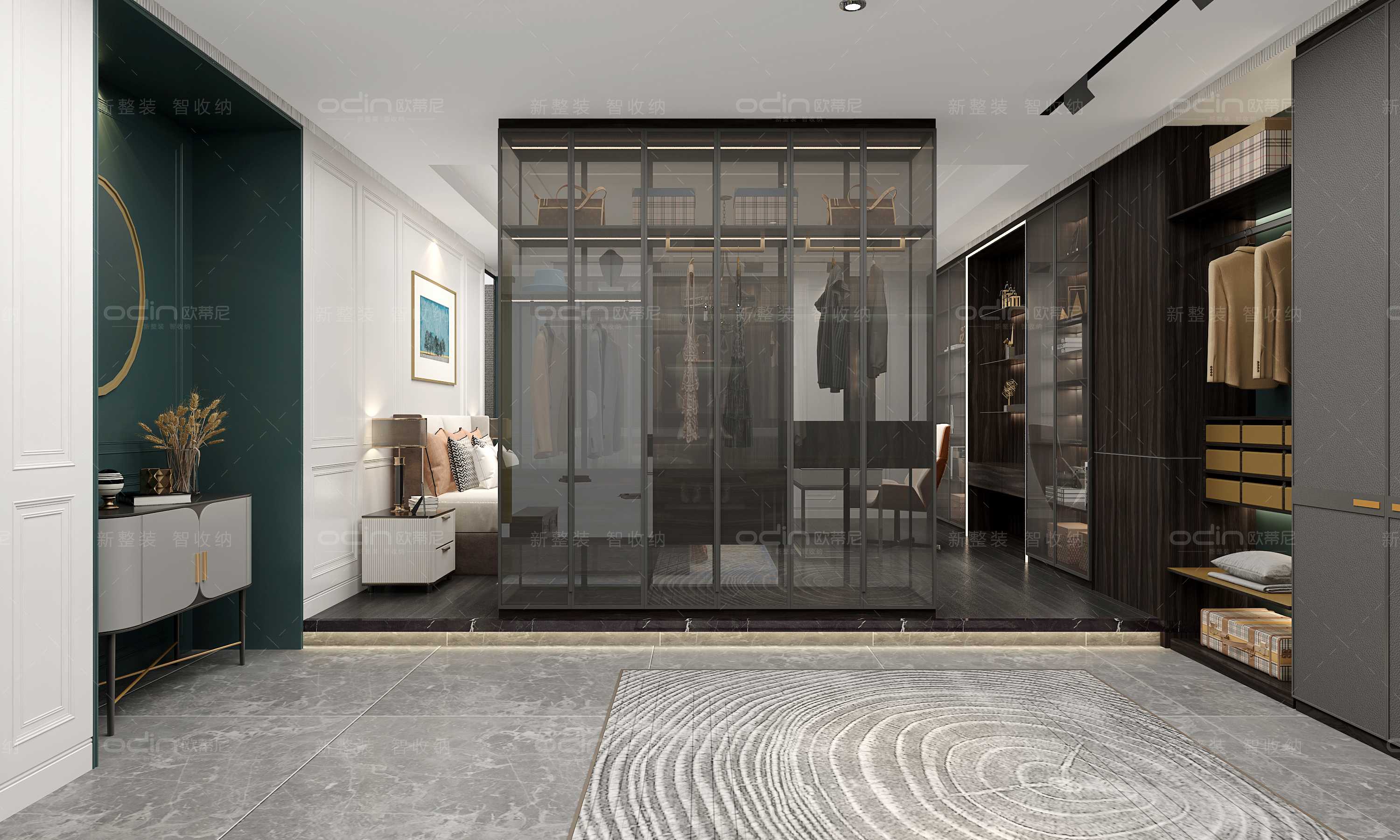 高迪瓦新古典裝修風(fēng)格全屋定制效果圖